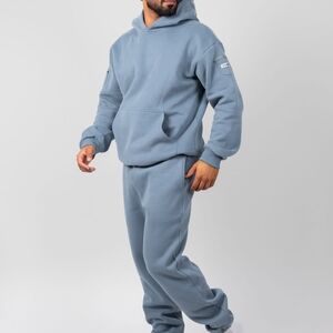 Comfrt Travel Essentials Hoodie and Sweatpants Unisex XL Sky